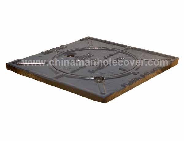 cast iron sewage manhole cover