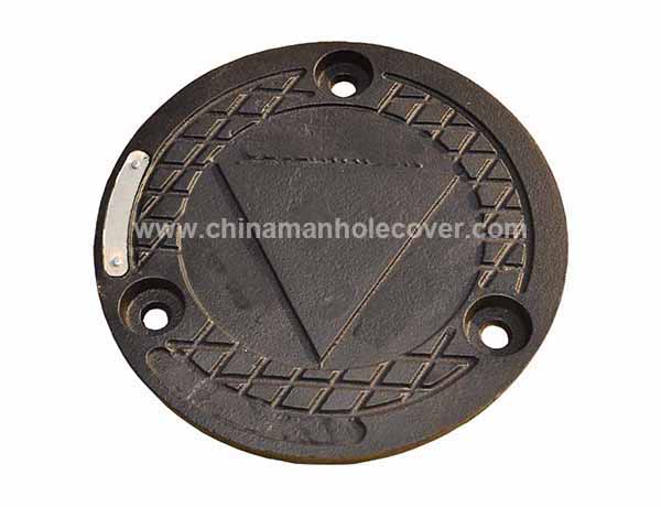 cast iron well manhole cover
