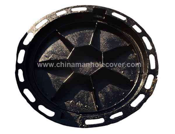 cast manhole cover and frame